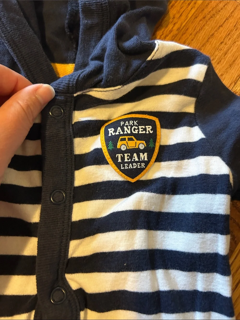 Carters striped navy